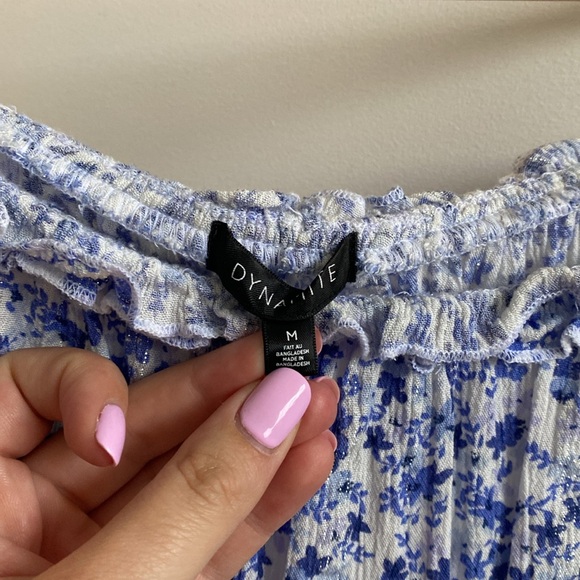 Dynamite long sleeve off the shoulder  top - Picture 4 of 4